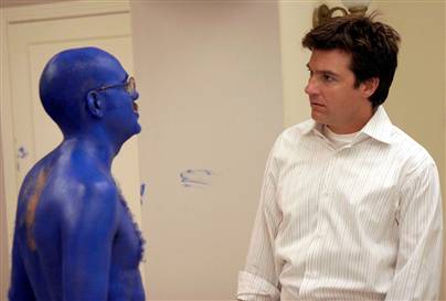 Blue Man Group — Arrested Development-style.
