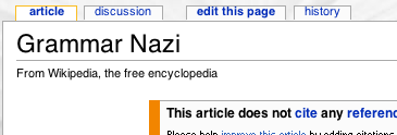 Grammar Nazi