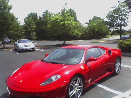 Ferrari F430 and Bentley Continental GT (smaller)