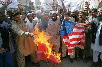 Burnin' down the house.