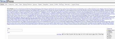 Look at all those entries.